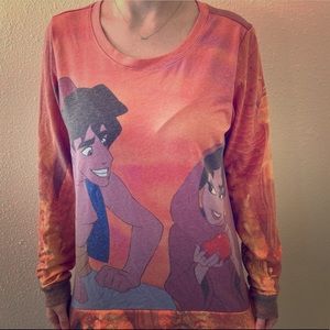 Disney Aladdin Women’s sweatshirt size m